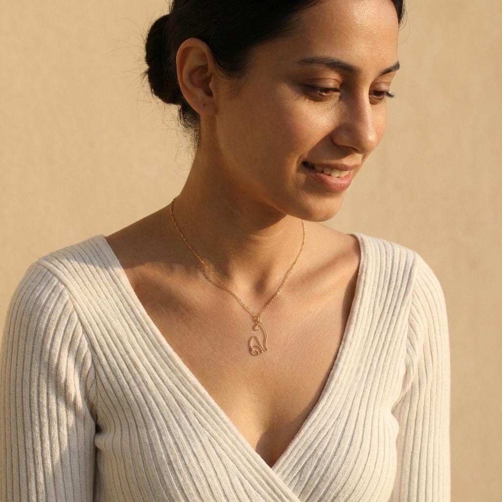 Gold Cat Necklace, Wire Cat Pendant, Cat Lover Gift, Pet Memorial, Minimalist Jewelry, Animal Charm, 14K Gold Plated